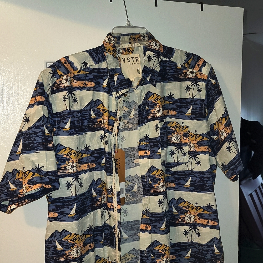 VSTR Premium Men's Button Down Sz L